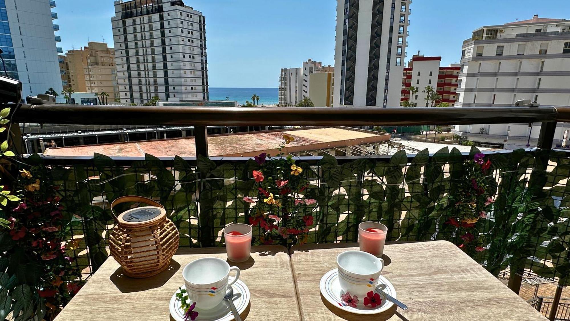Heavenly Nest With Sea View Leilighet Calpe Eksteriør bilde